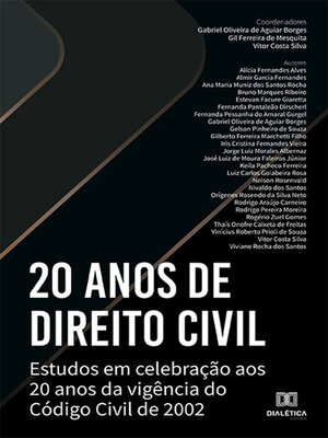 cover image of 20 anos de Direito Civil